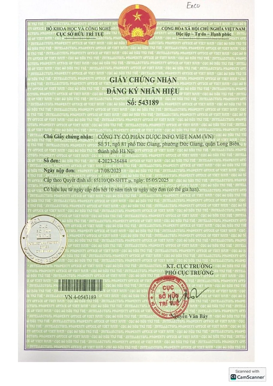 Giấy chứng nhận đăng ký nhãn hiệu FUKABOSHI · số 543189